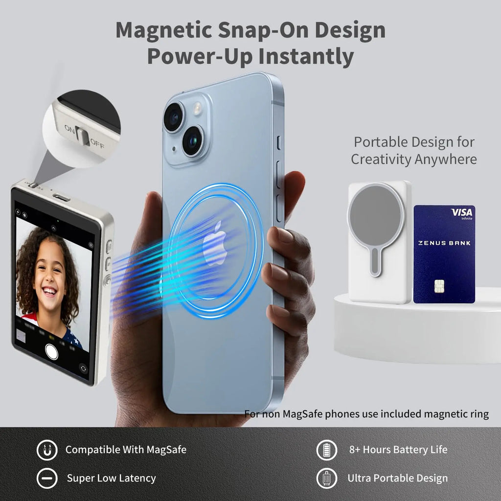 MagView™ Rear Camera Selfie Monitor