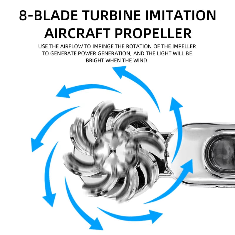 AeroGlow™ Wind-Powered LED DRL Set