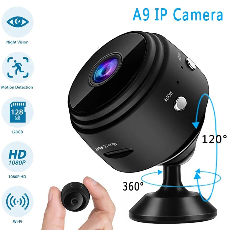 A9 NanoCam – Ultra-Compact 1080P WiFi Security Camera