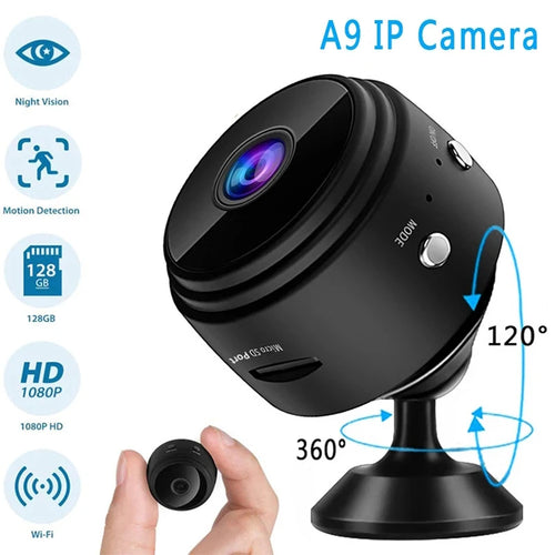 A9 NanoCam – Ultra-Compact 1080P WiFi Security Camera