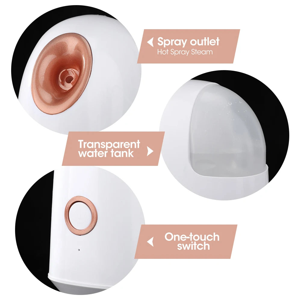 NanoMist Facial Steamer – Deep Hydration & Spa at Home