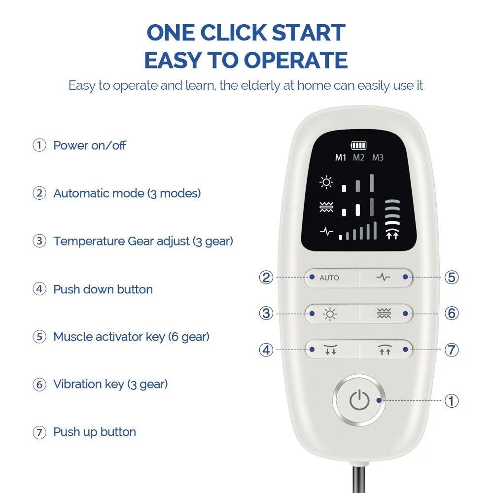 LumboLift™ Electric Back Traction & Massage Stretcher