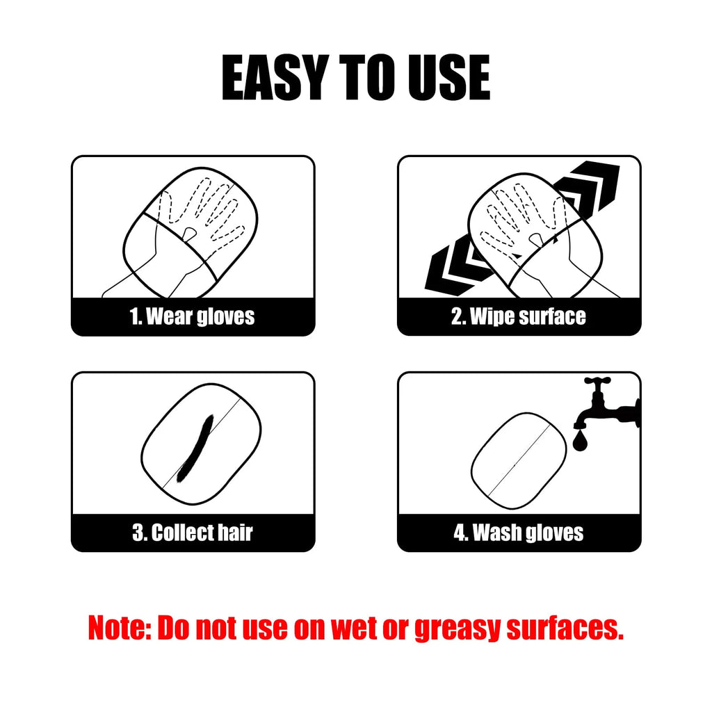 FurSweep™ Reusable Pet Hair Removal Gloves