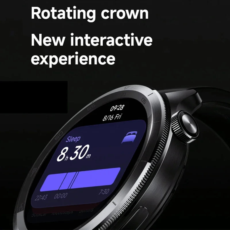 Watch S4 Pro™ – GNSS Smartwatch with HyperOS 2.0, 150+ Sports Modes & Long-Lasting Battery