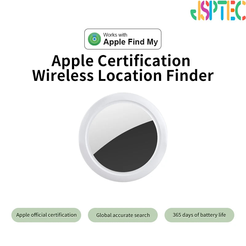 SmartTag Pro Bluetooth GPS Tracker for iPhone – Apple Find My Compatible Anti-Loss Key, Wallet & Luggage Locator