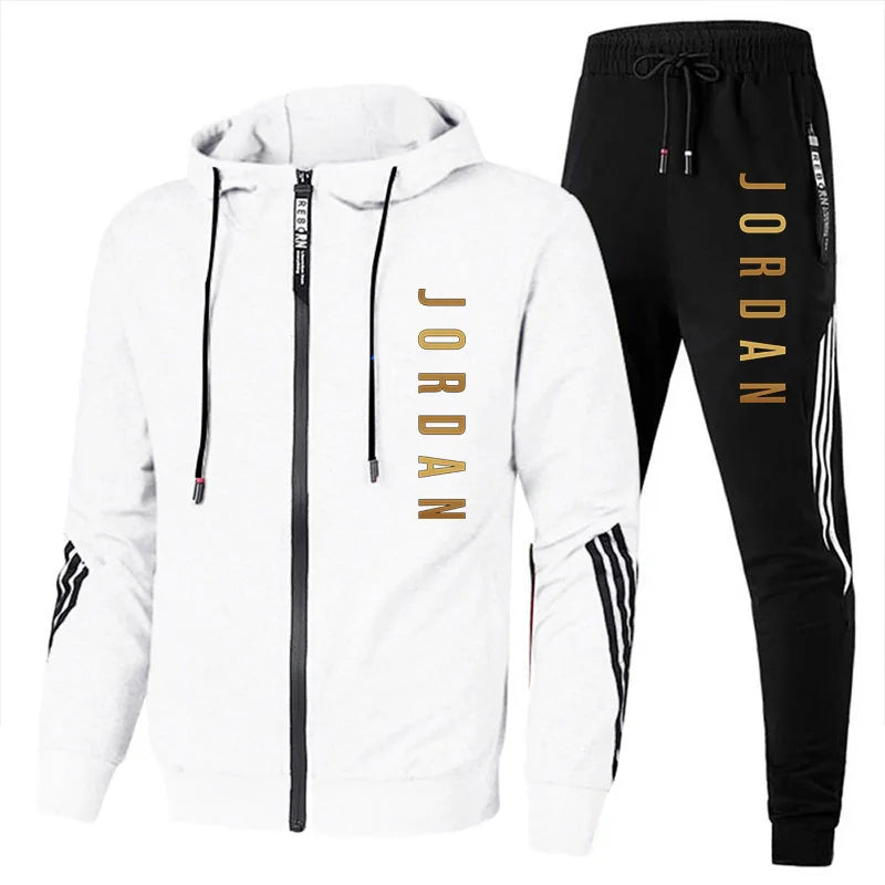 StreetHoops™ Men’s Basketball Hoodie & Joggers Set – 2-Piece Urban Sportswear