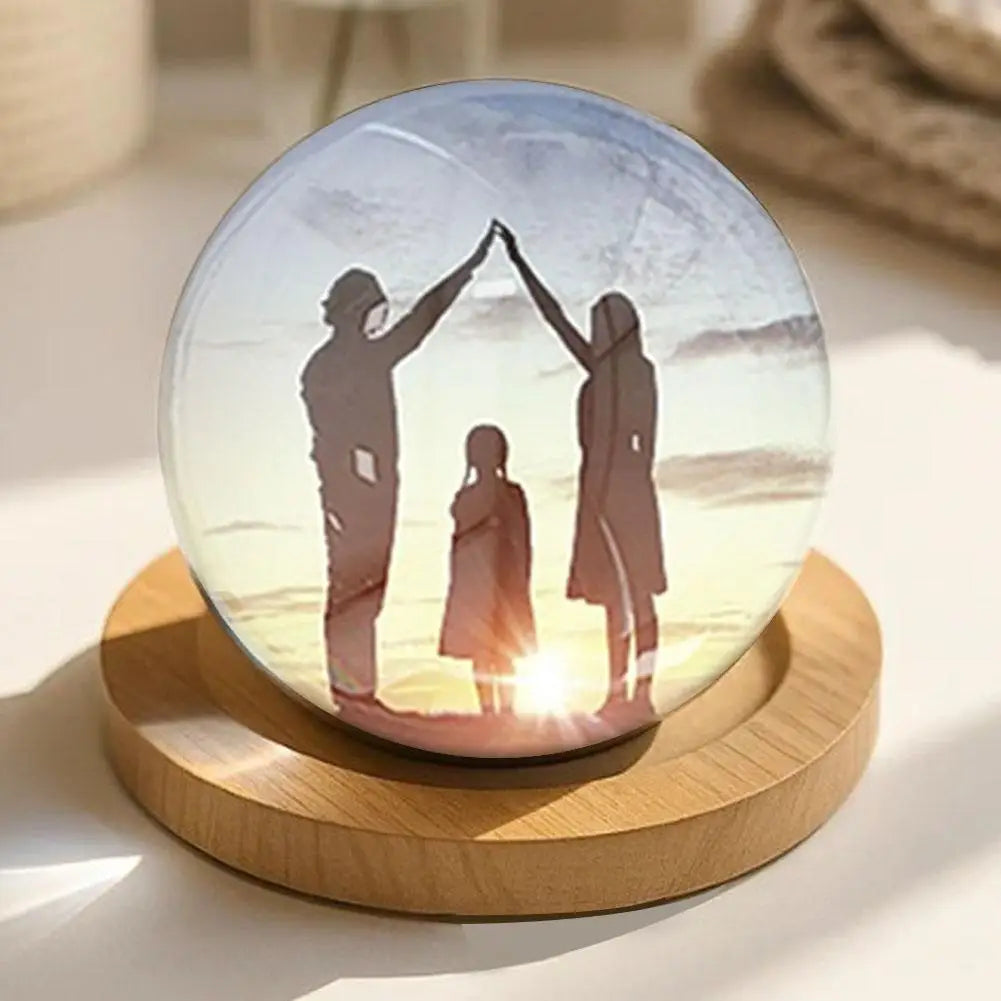 3D Crystal Ball Video Player – DIY Pixel Sphere Display (V3R4 Upgraded)