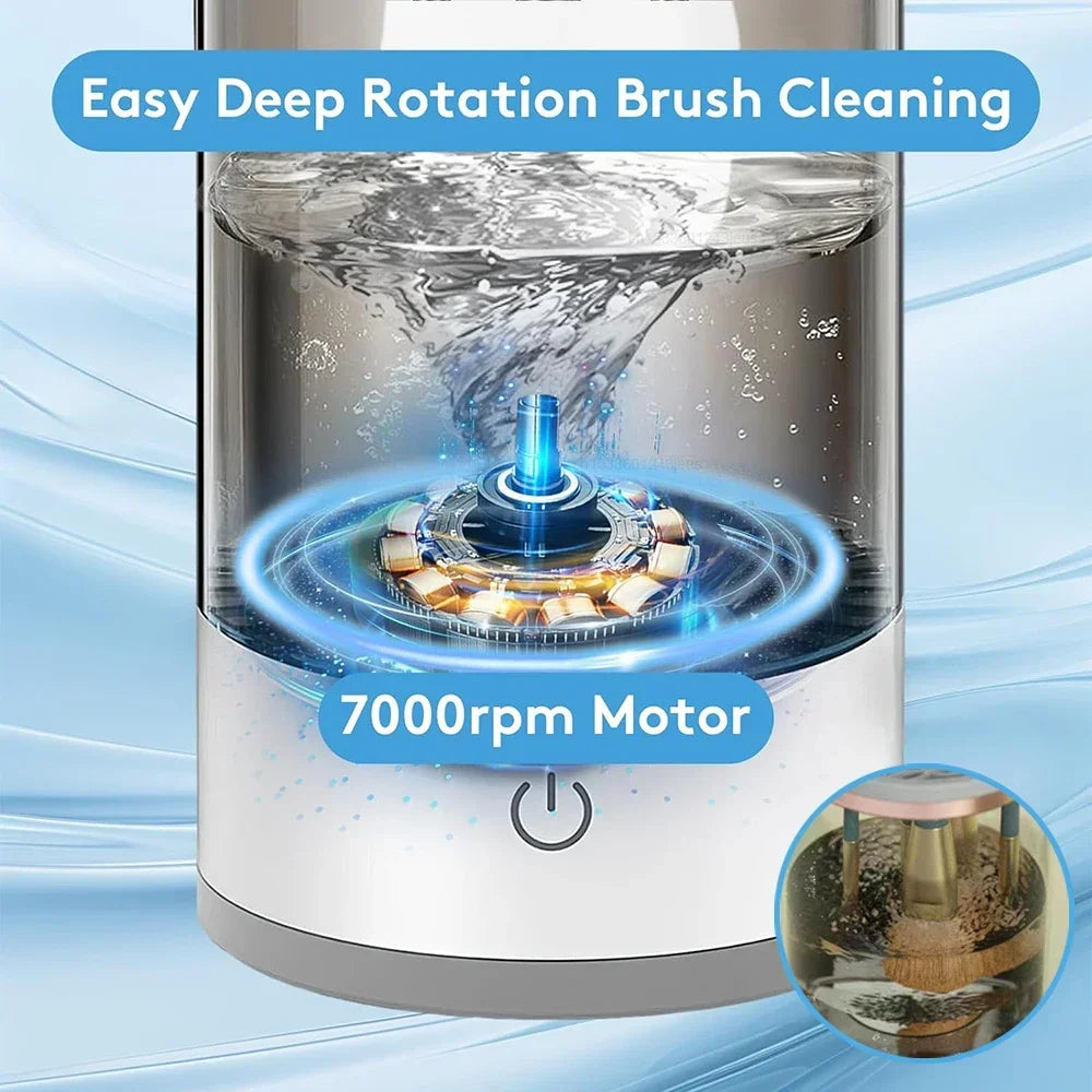 GlowClean™ 3-in-1 Makeup Brush Washer