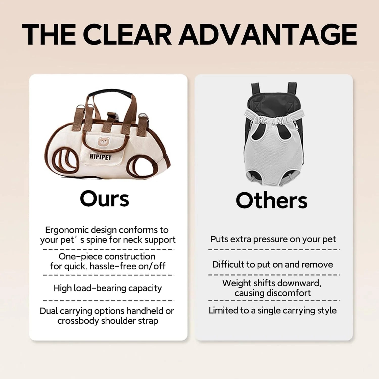 Cute Dog Backpack Carrier – Travel, Walks & Daily Use