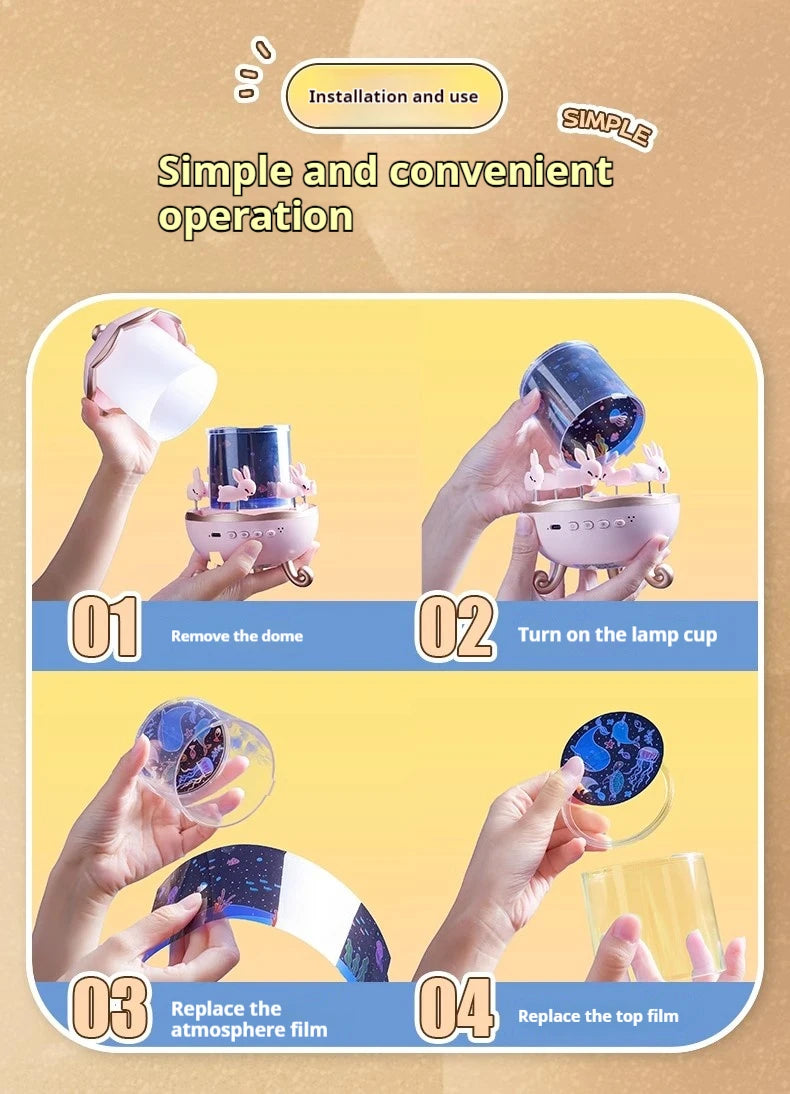 StarryDreams™ Kawaii Night Light