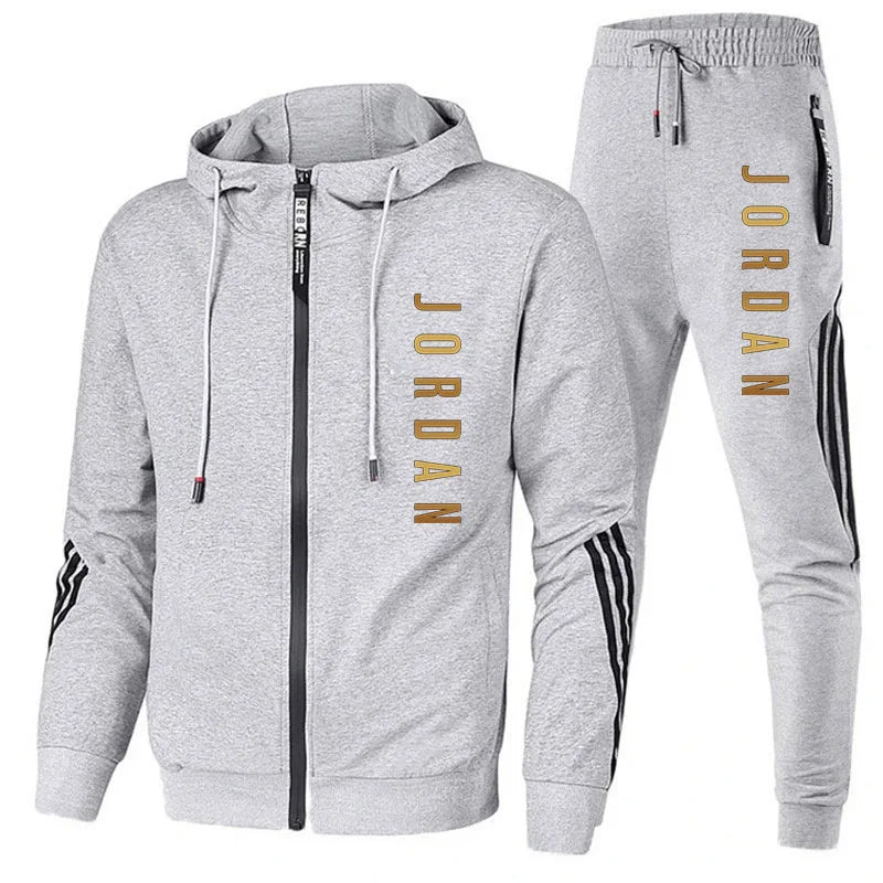 StreetHoops™ Men’s Basketball Hoodie & Joggers Set – 2-Piece Urban Sportswear