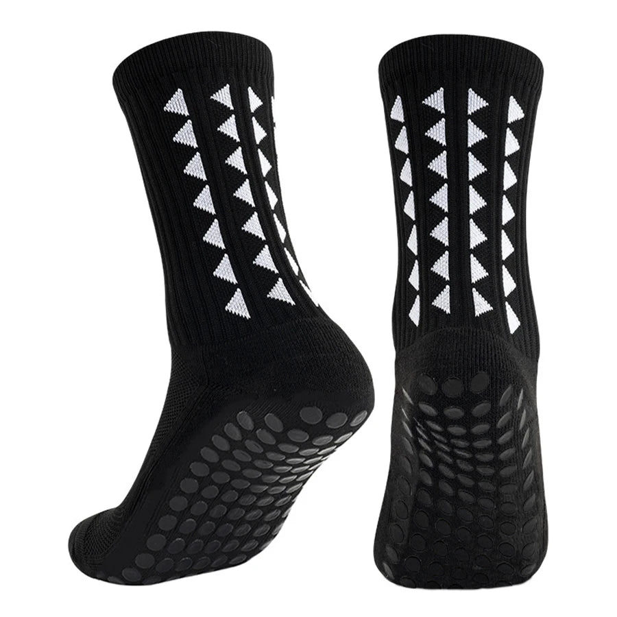 GripPro™ Performance Football Socks – 6-Pair Anti-Slip Sports Socks (Unisex)
